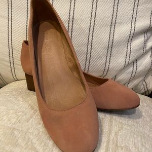 SOLD | Madewell Rose Suede Heels